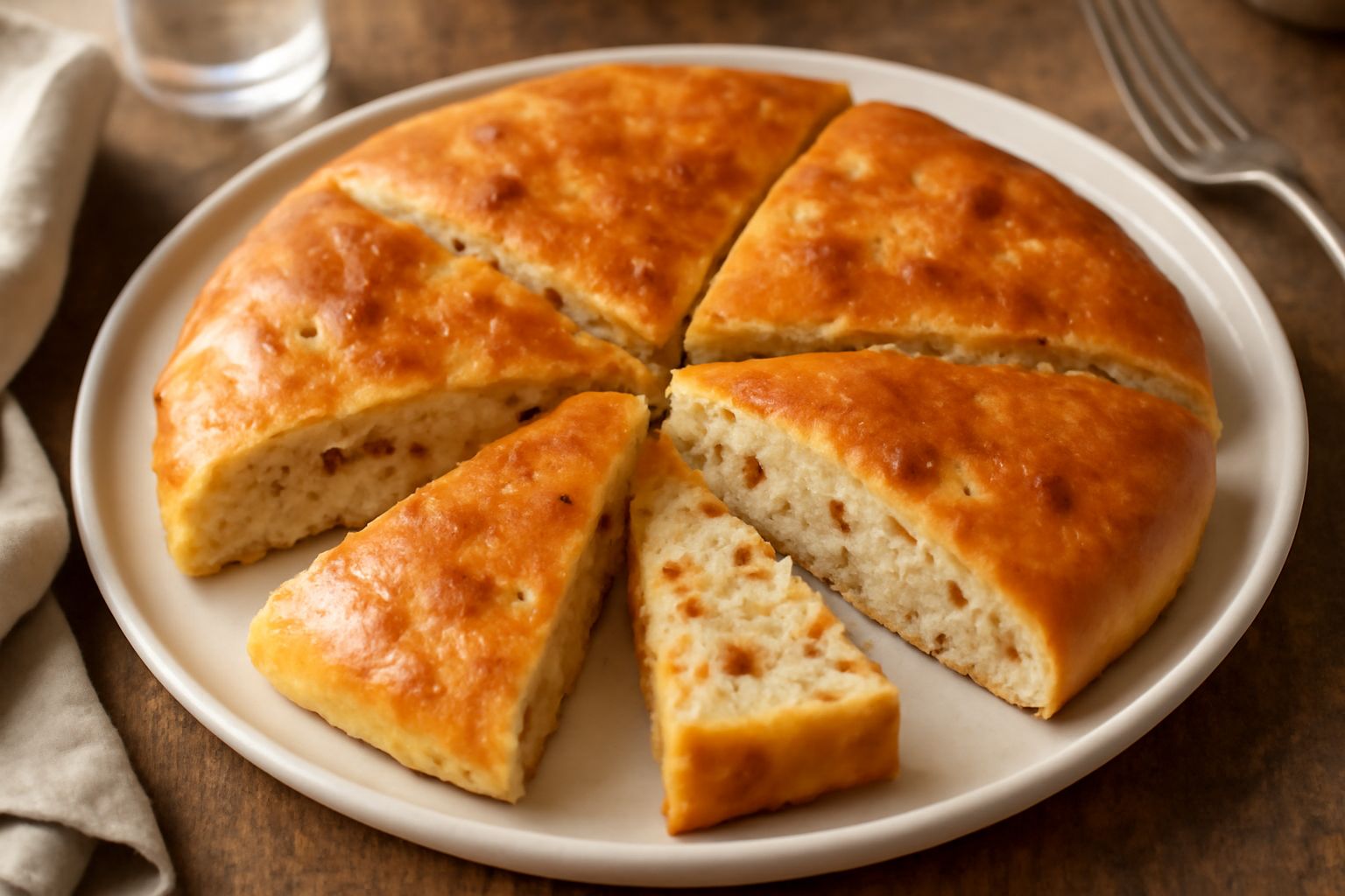 Pita con i ciccioli