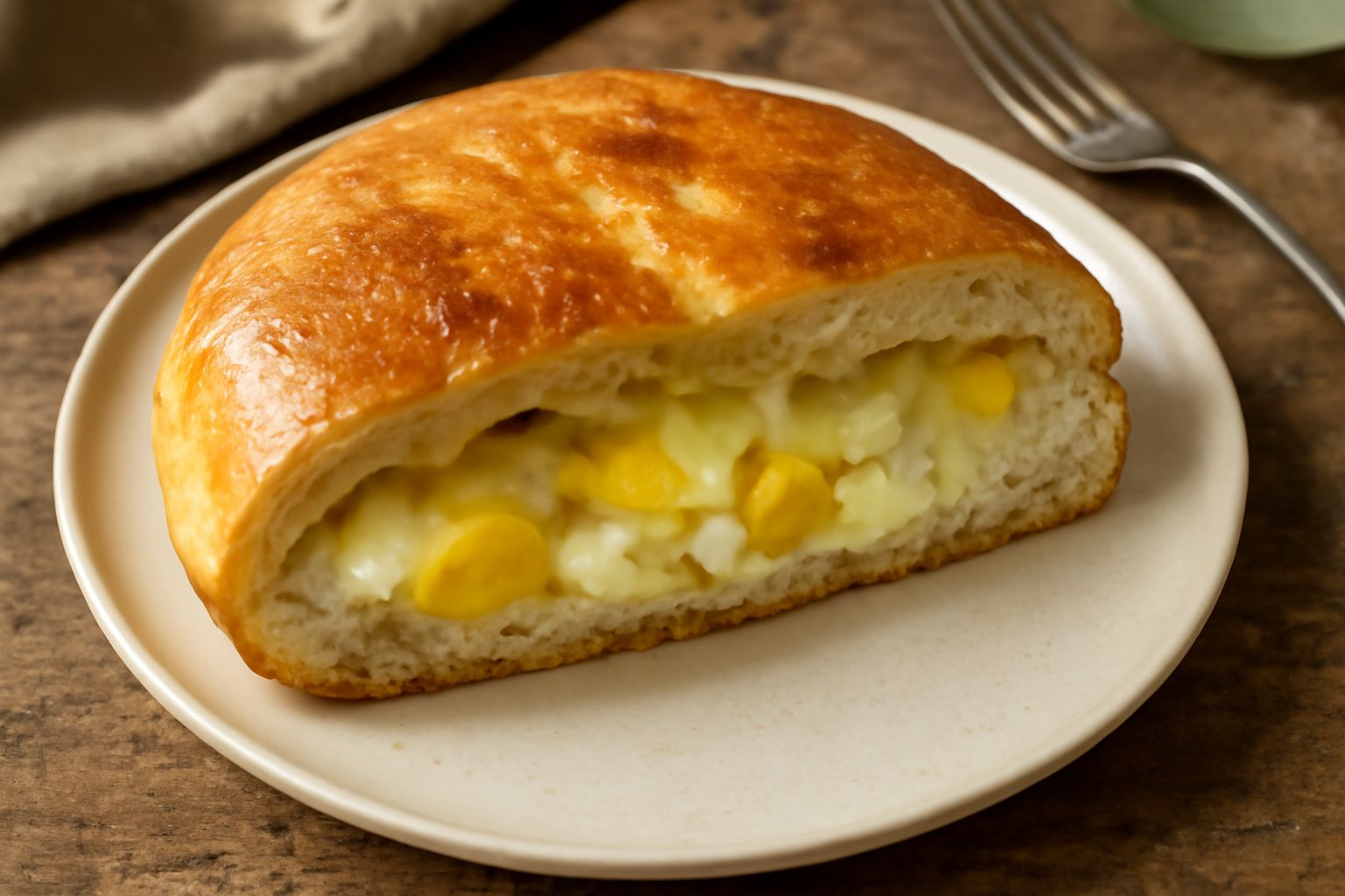Pitta ca' l'ovi e formaggio