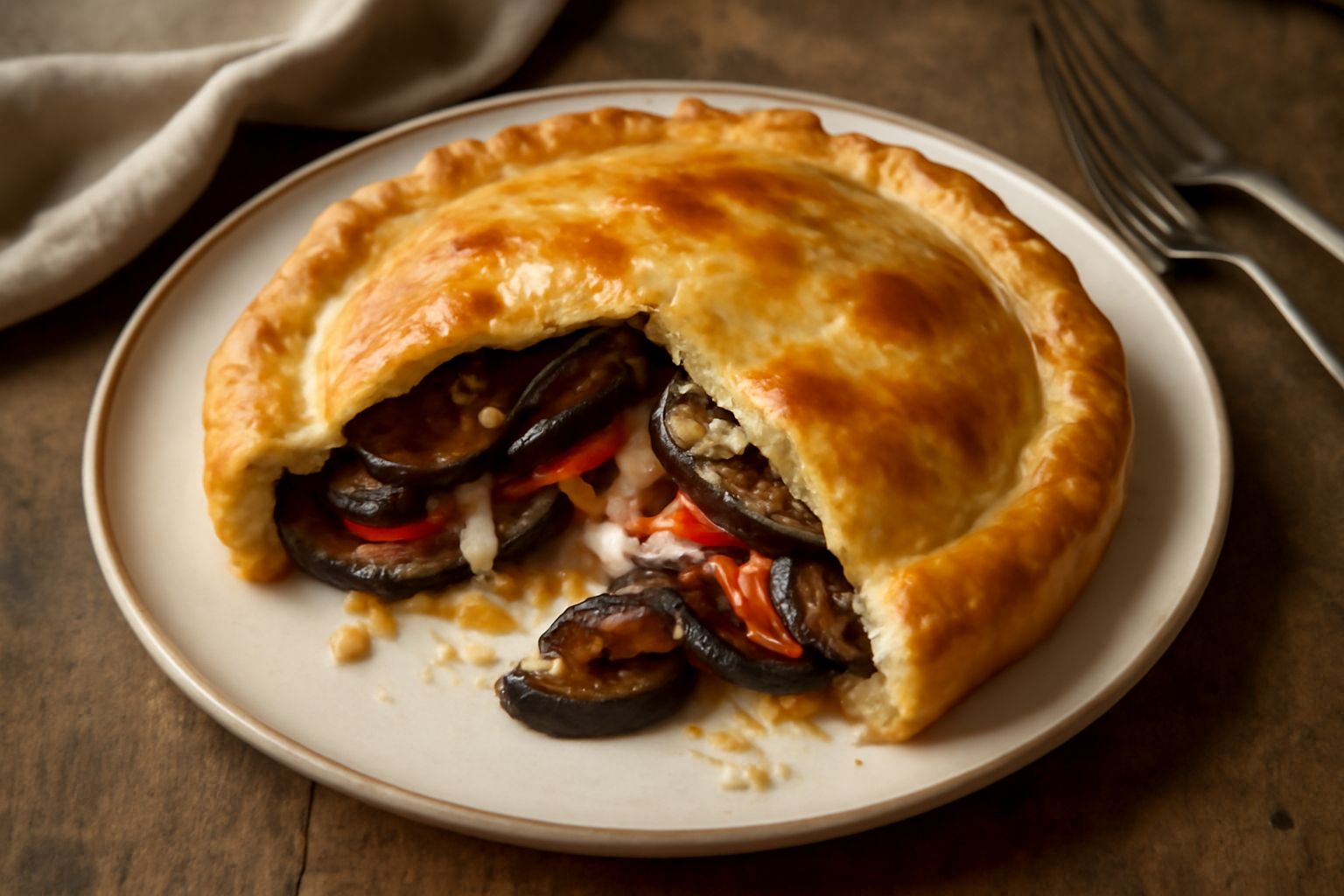 Pitta di melanzana