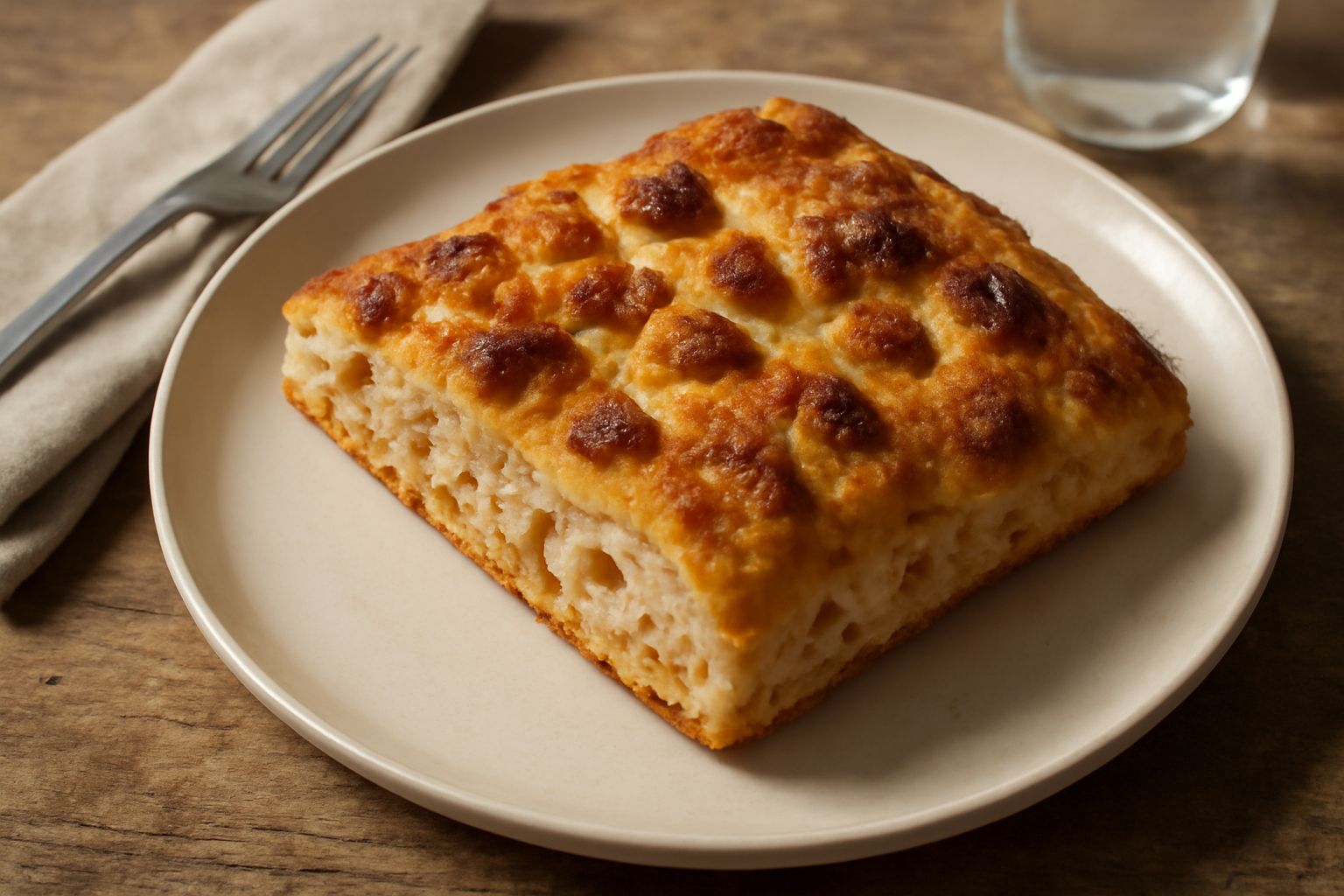 Pizza al taglio con ciccioli