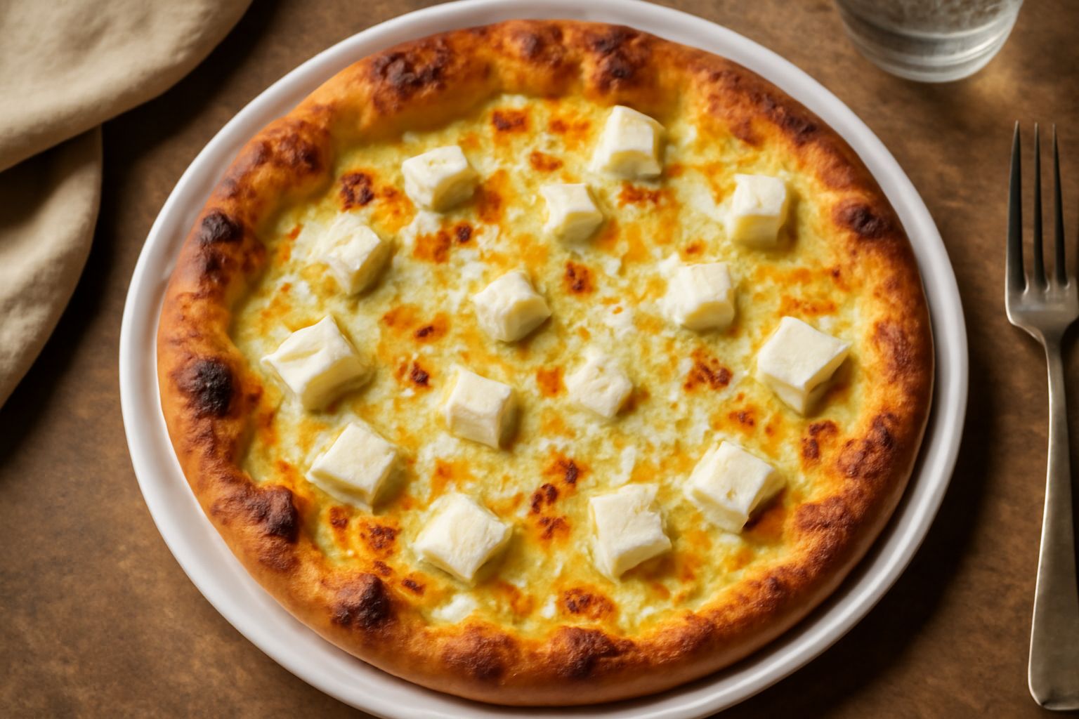 Pizza col formaggio