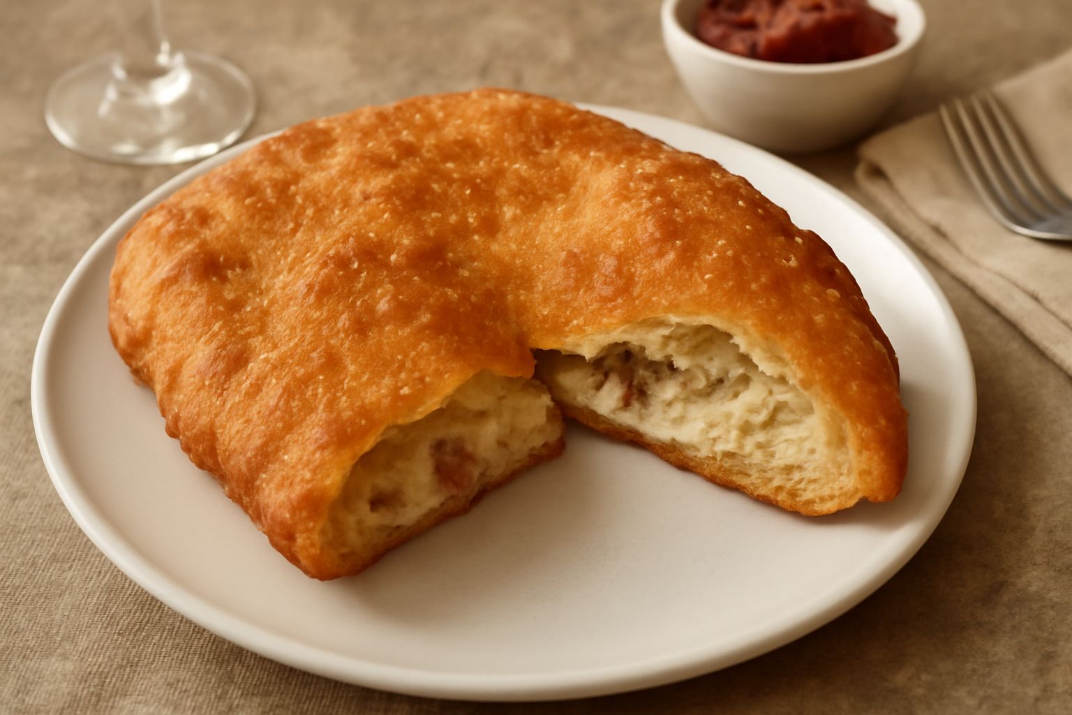 Pizza fritta avellinese