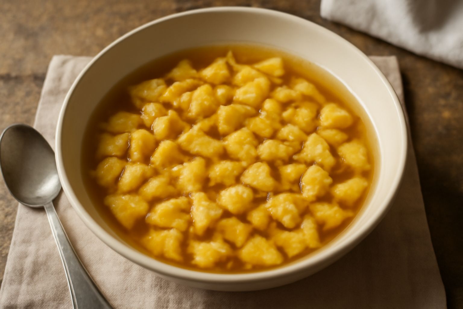 Pizzicotti in brodo