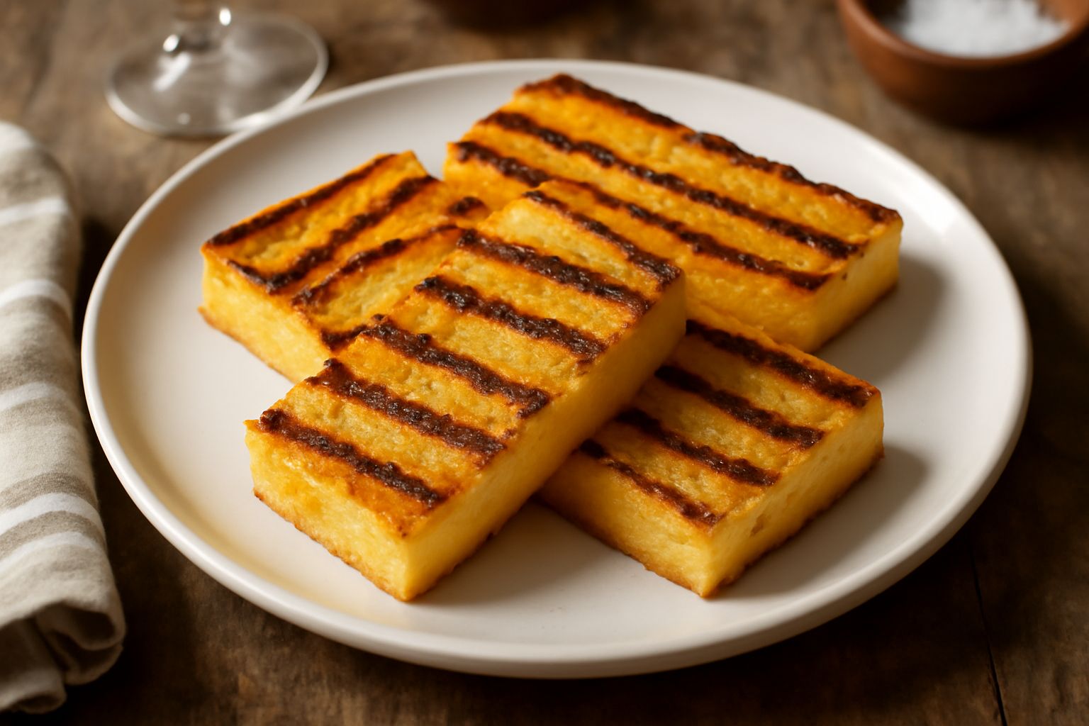Polenta alla griglia