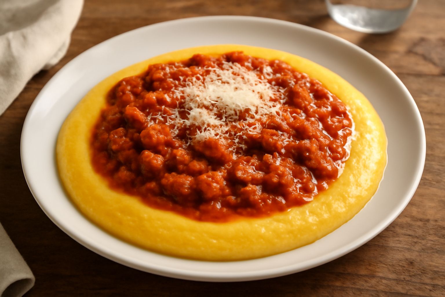 Polenta con ragù