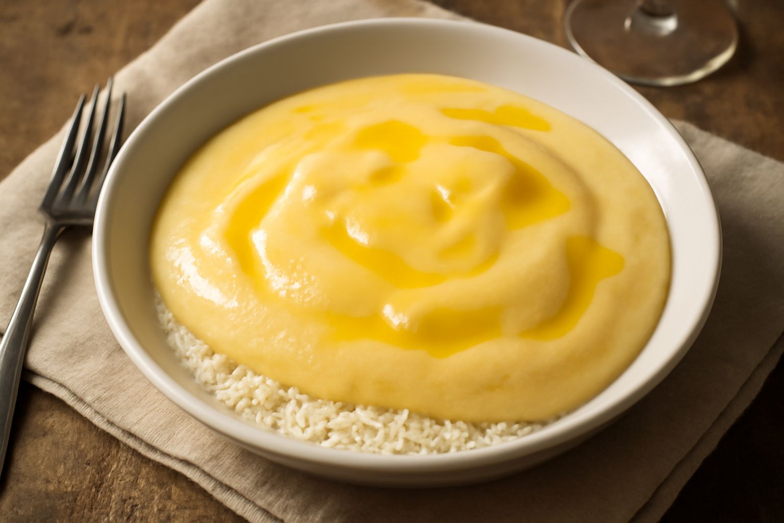 Polenta concia veloce