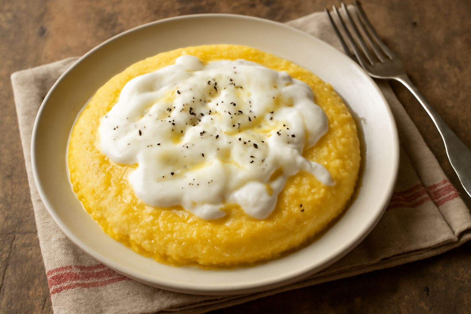 Polenta e formagella