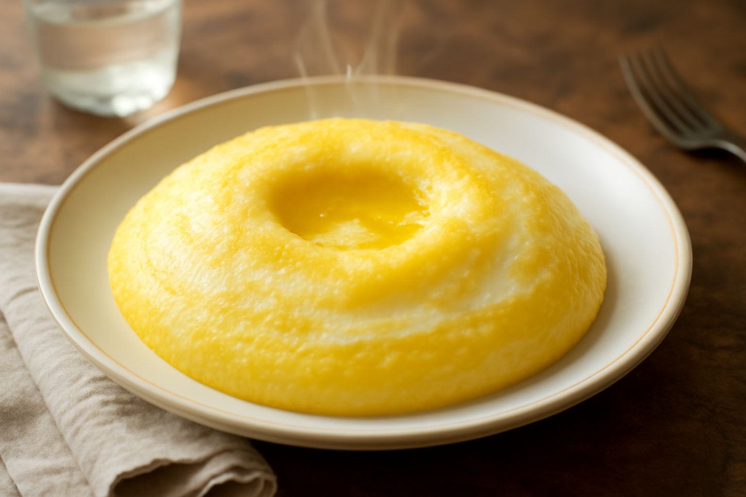 Polenta e formaggio