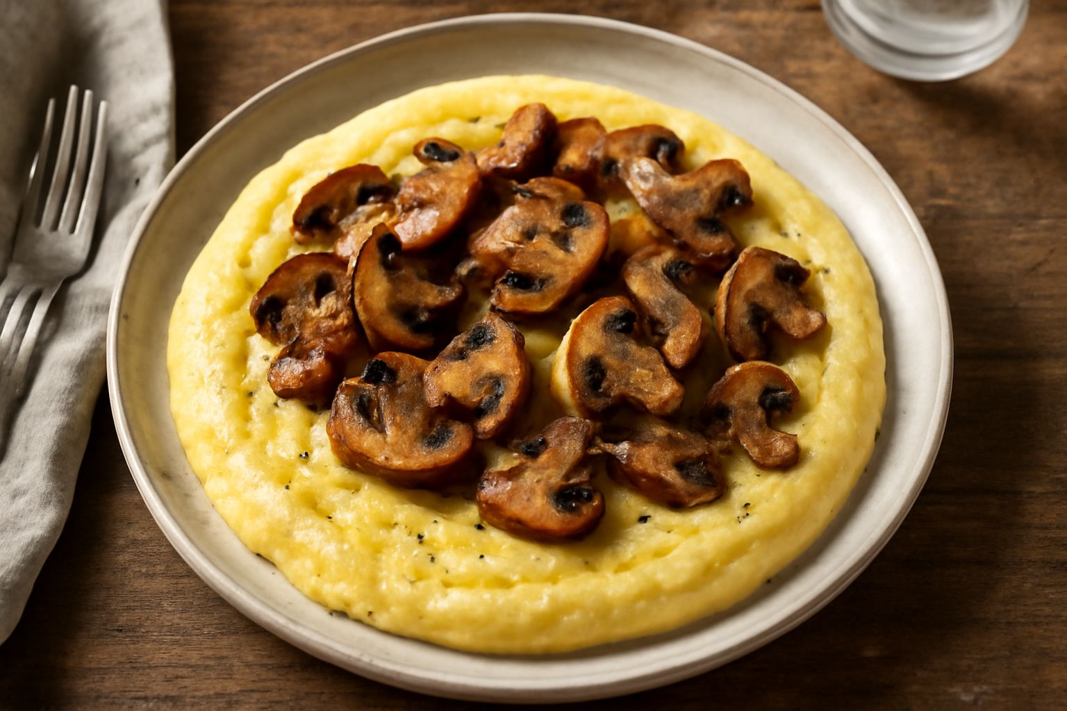 Polenta e fungi