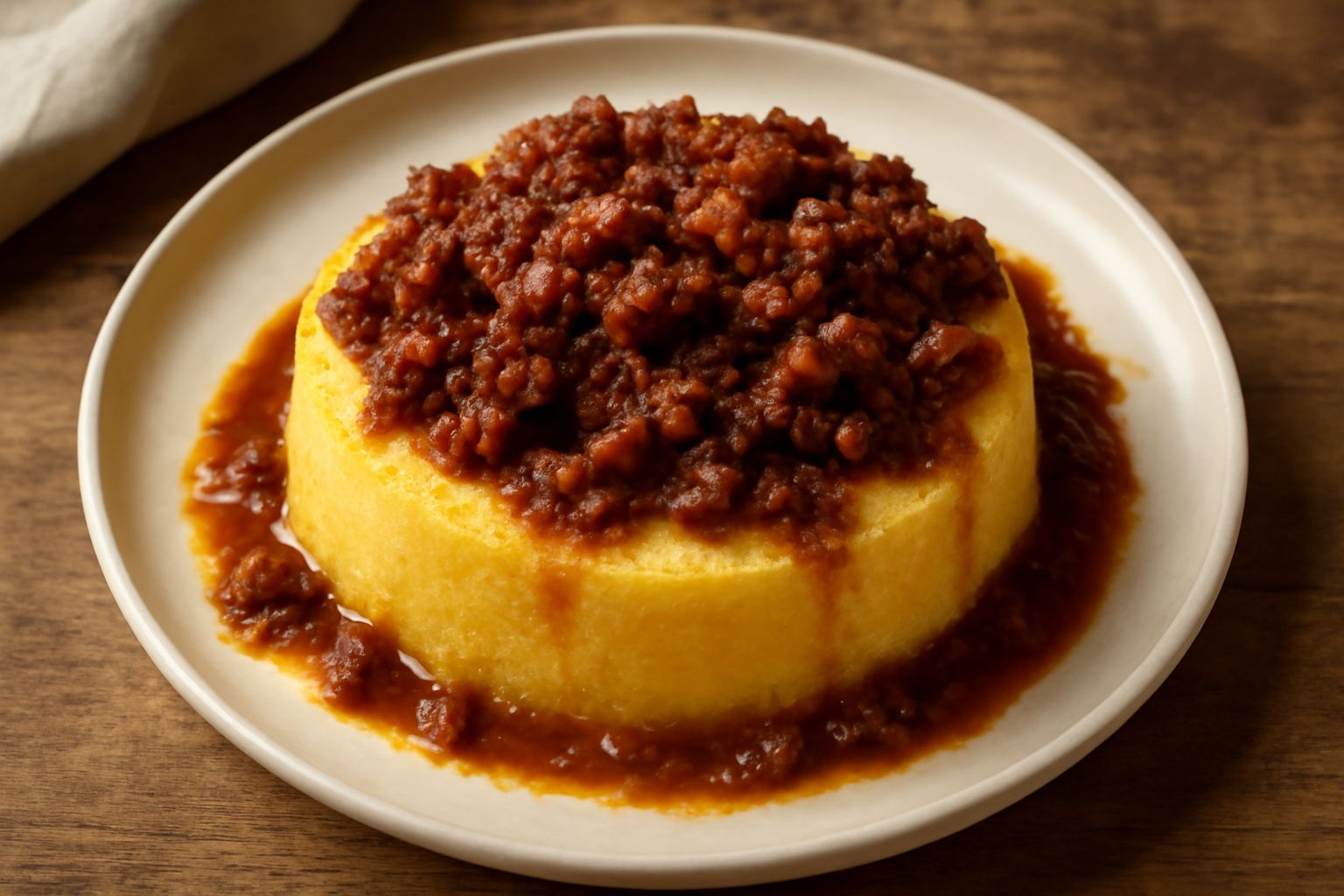 Polenta e ragù friulano