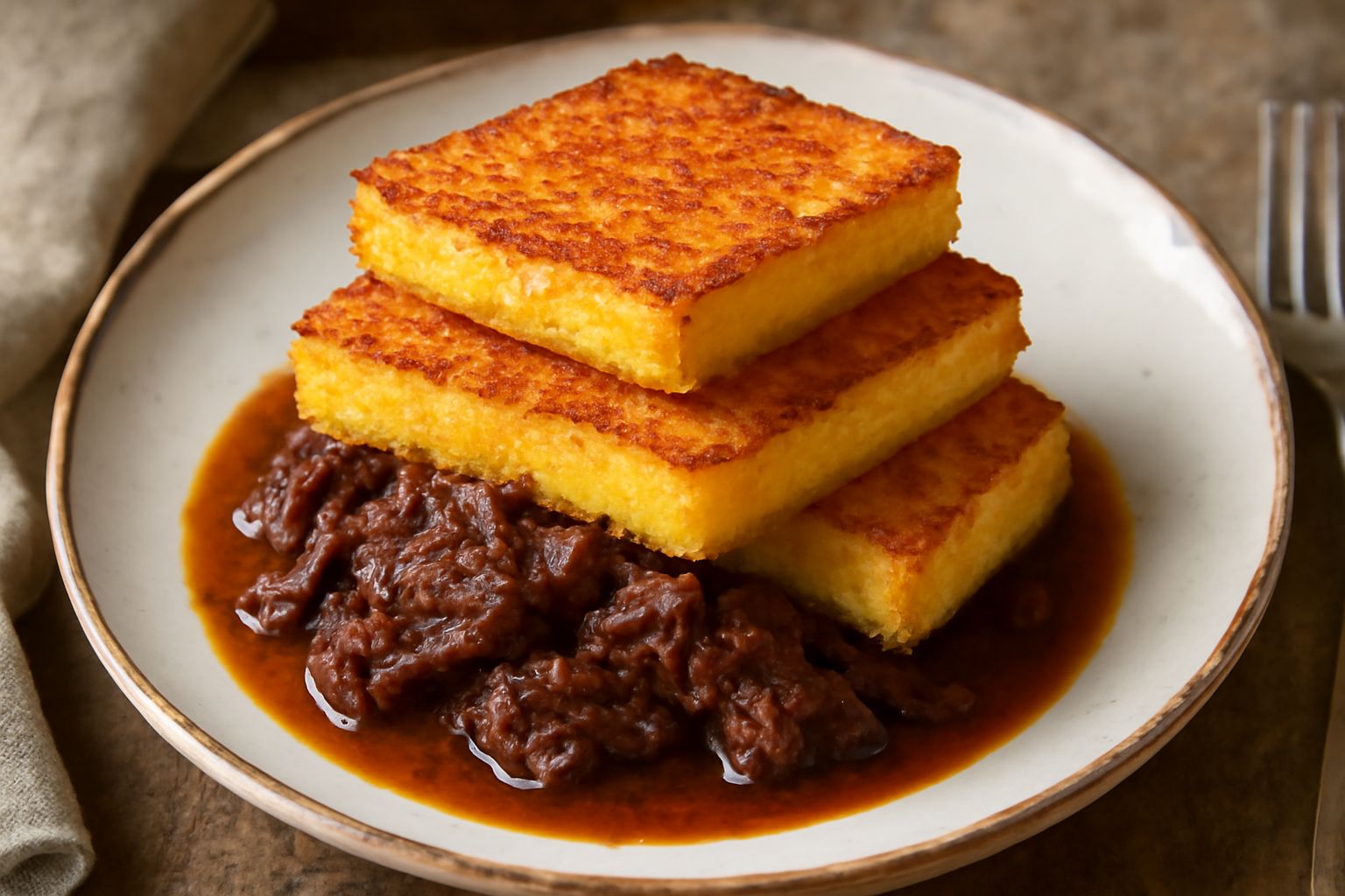 Polenta pastizzada