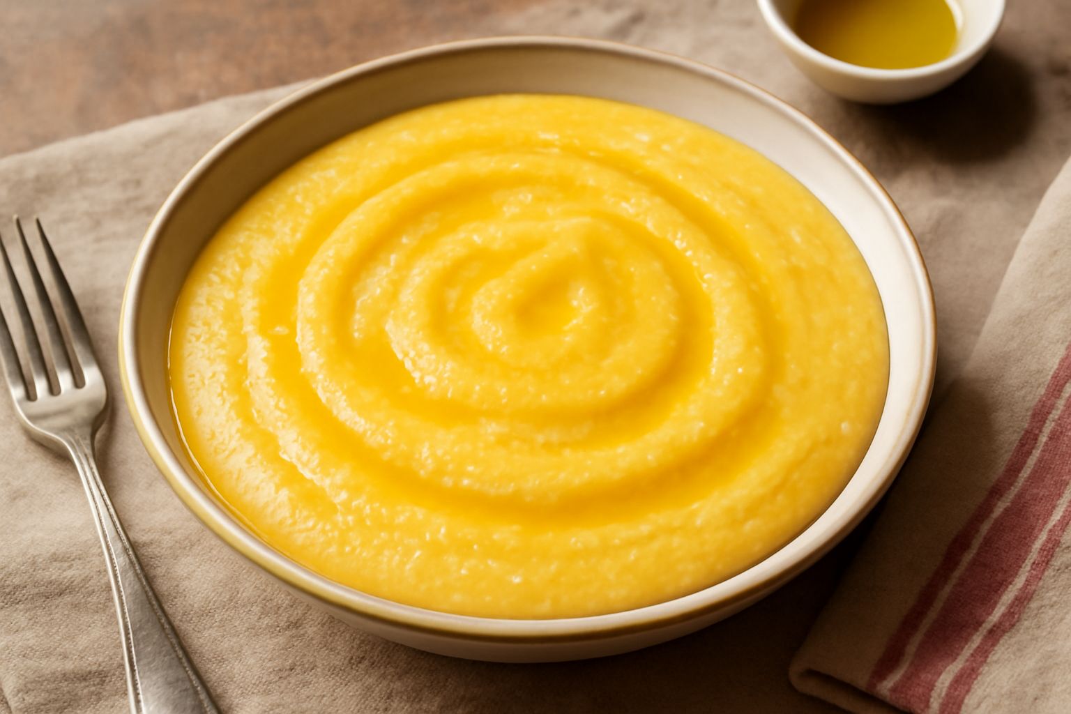 Polentina di farina di mais