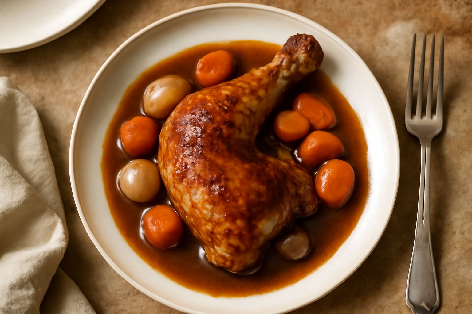 Pollo al vino