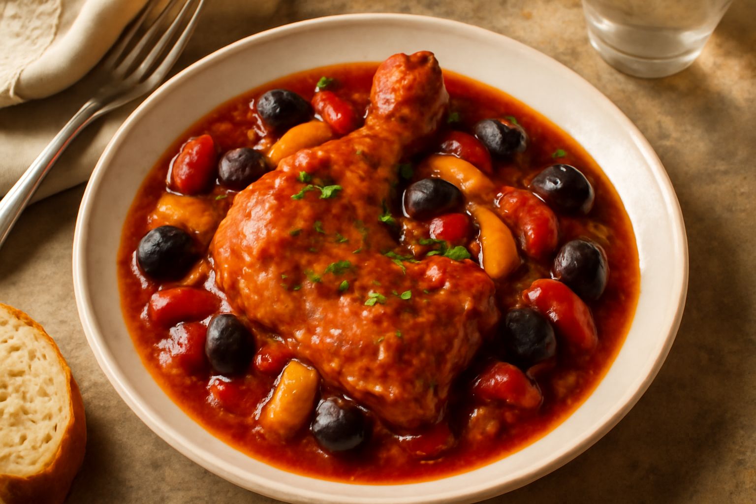 Pollo alla cacciatora