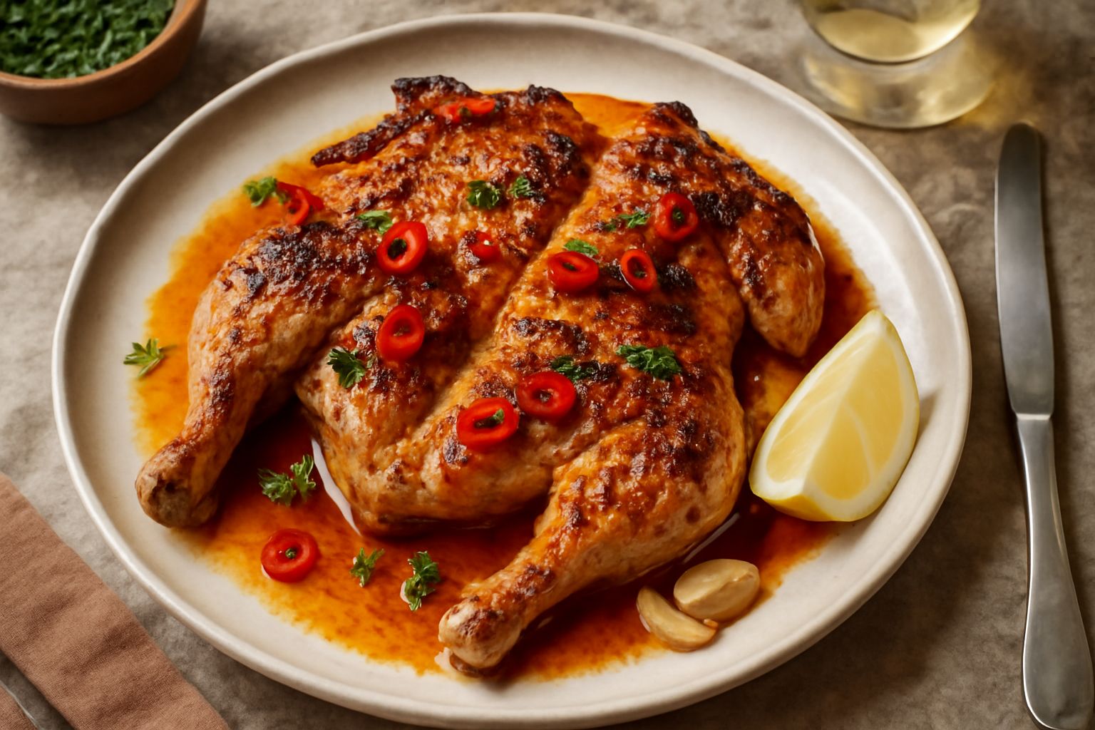 Pollo alla diavola
