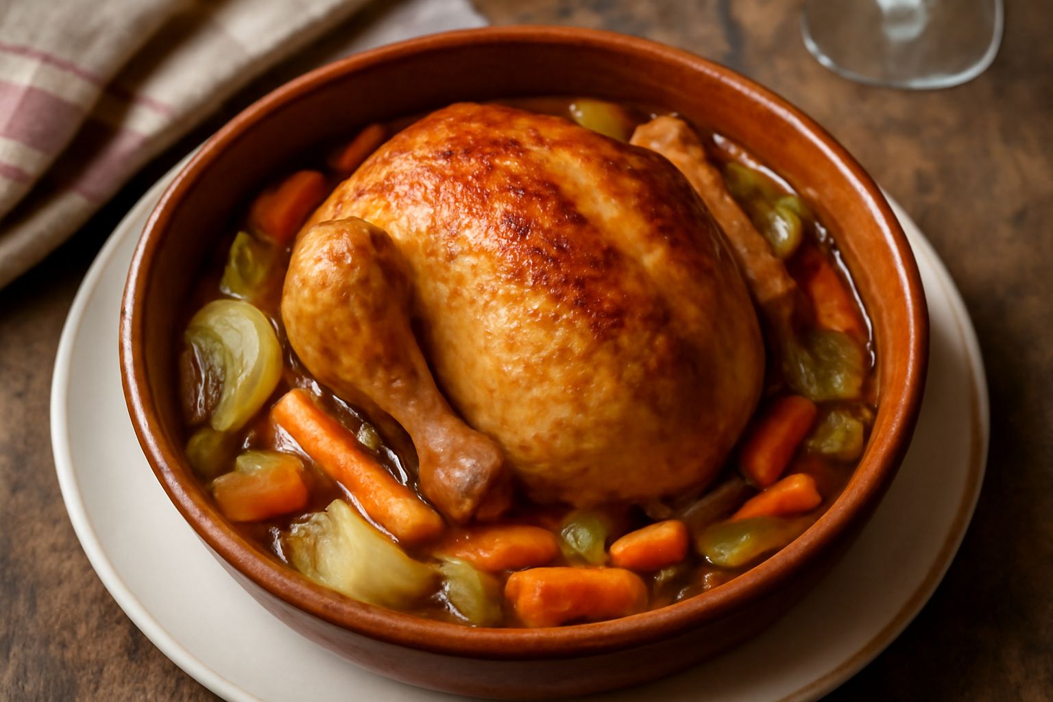 Pollo alla pignata