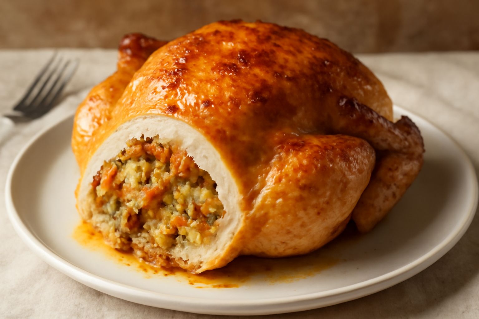 Pollo ripieno