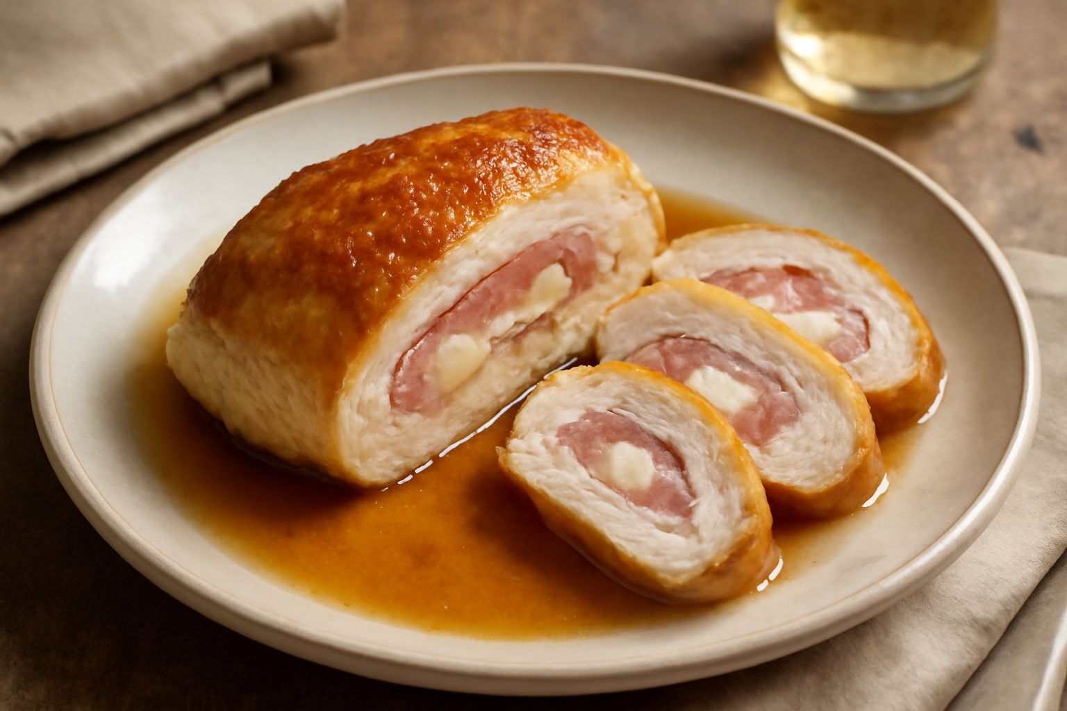 Pollo ripieno alla vicentina