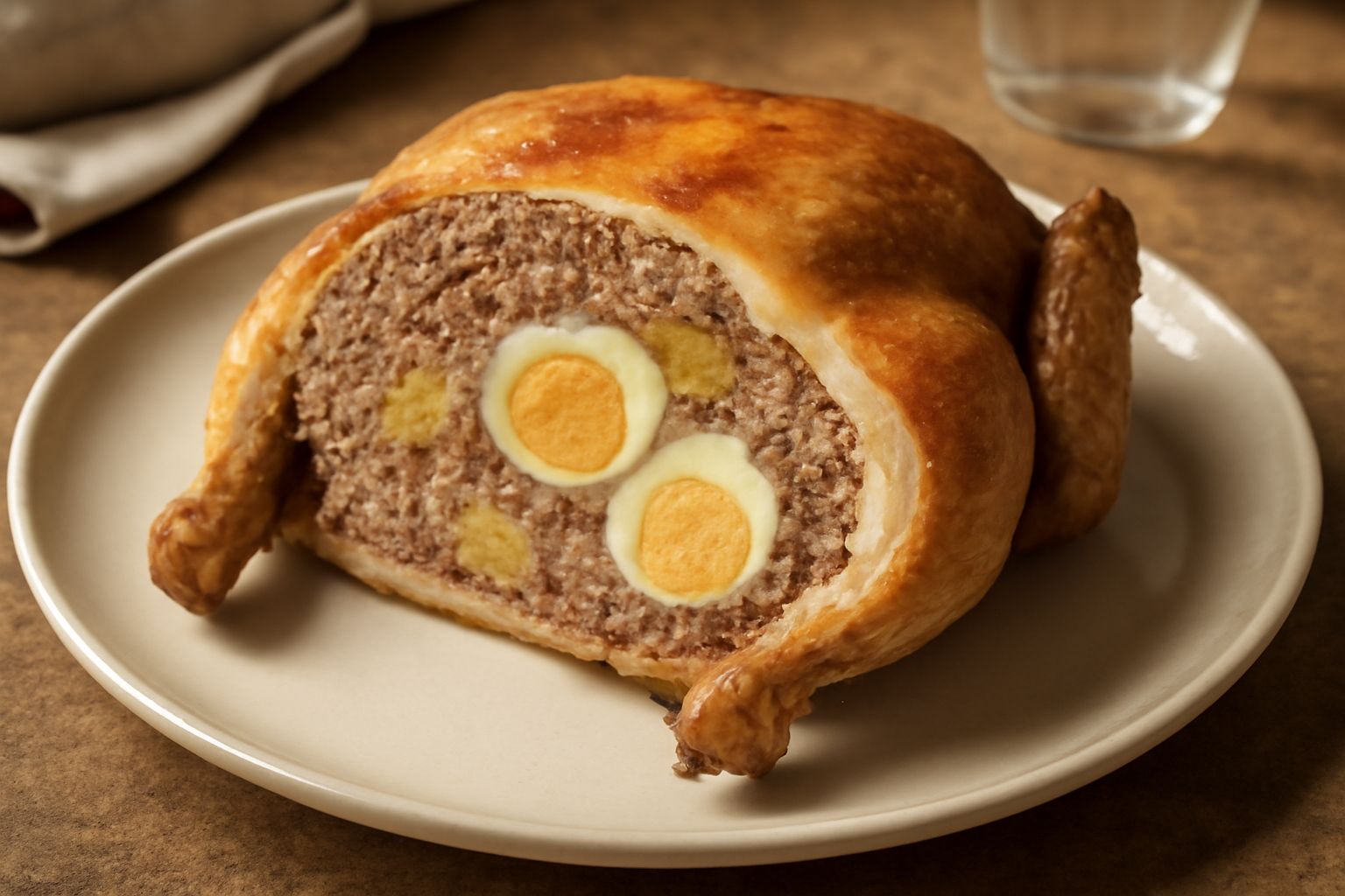 Pollo ripieno triestino