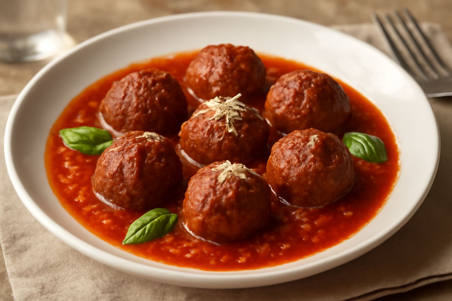 Polpette di carne al sugo