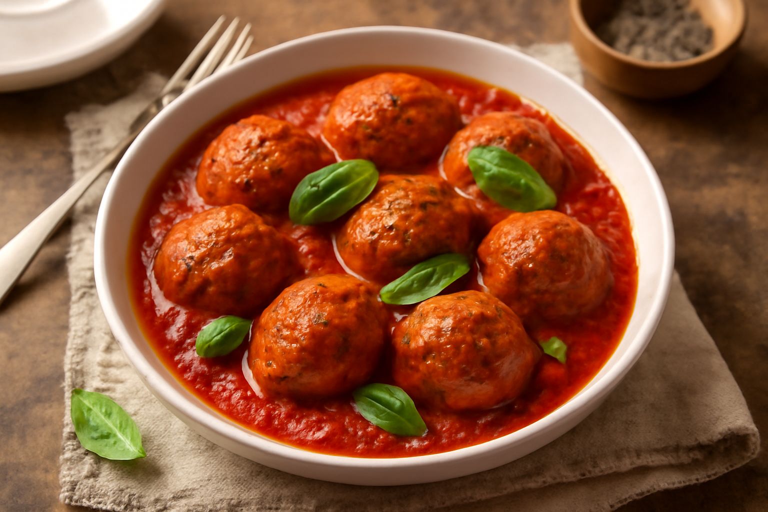 Polpette in salsa di pomodoro
