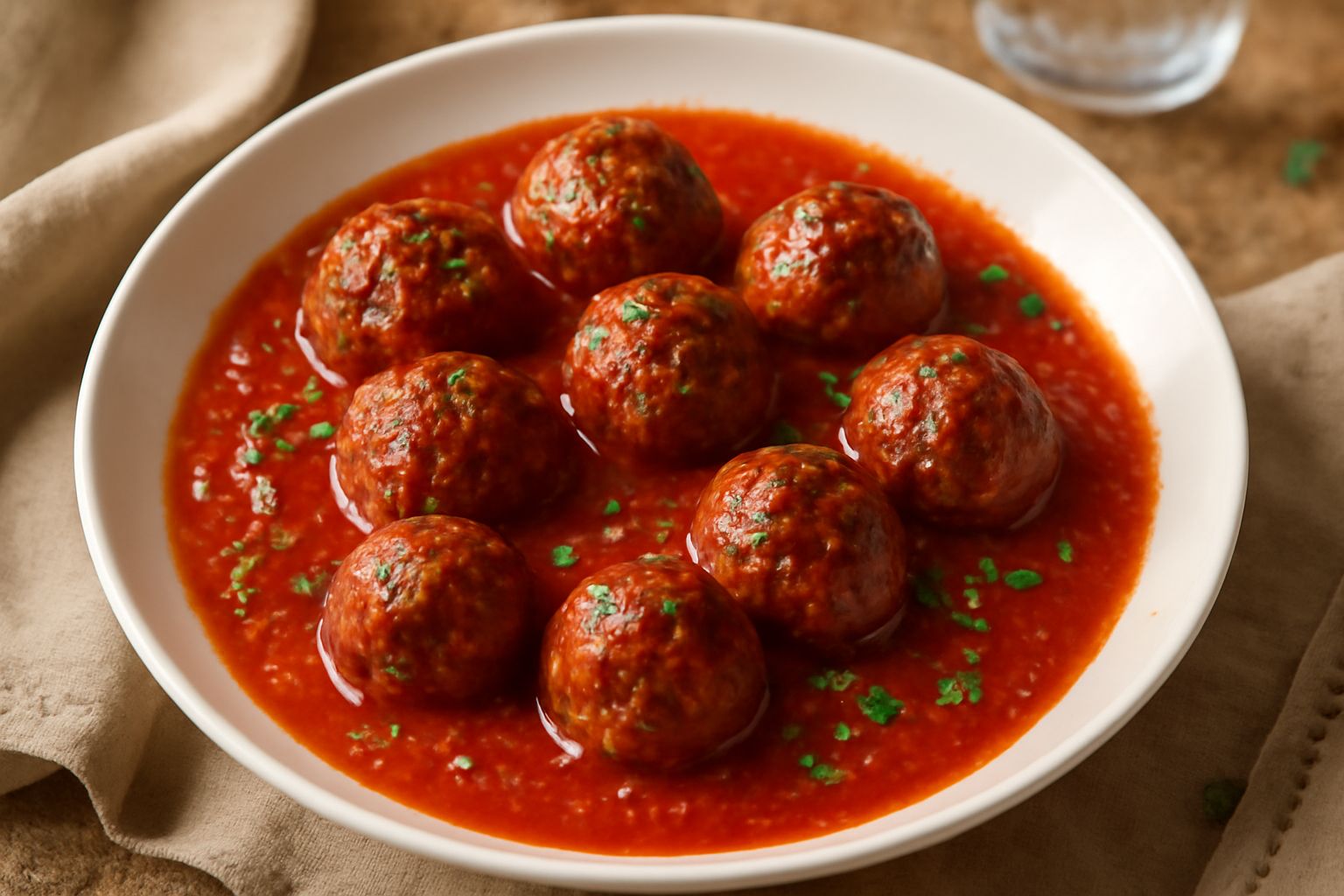 Polpettine in sugo