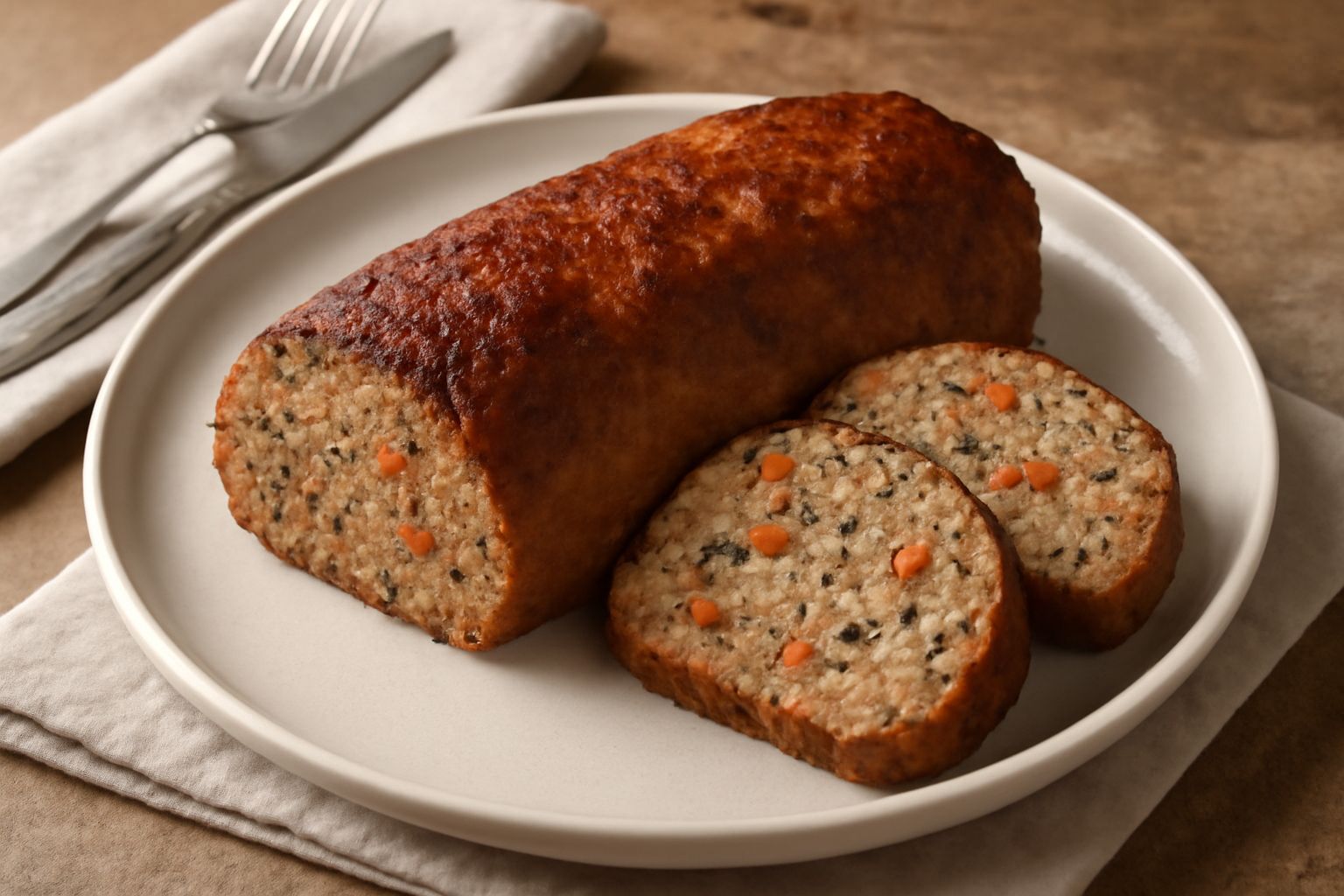 Polpettone di carne e verdure