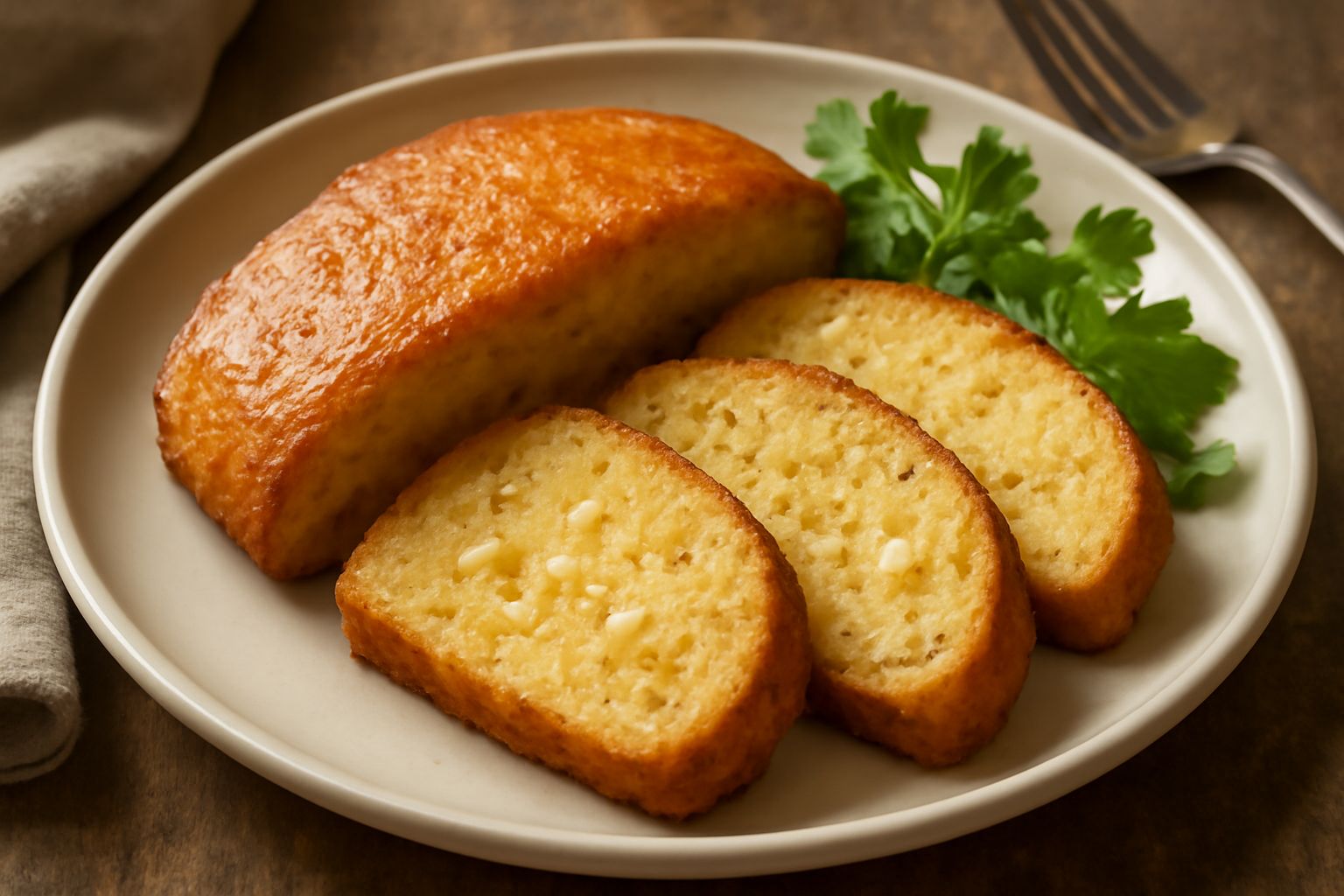 Polpettone di pane e formaggio