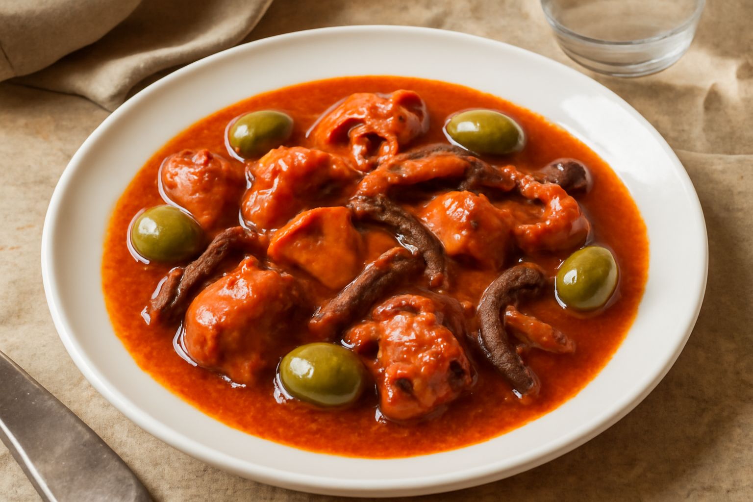 Polpo alla catanese