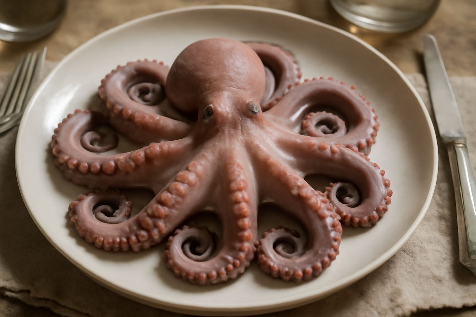 Polpo bollito