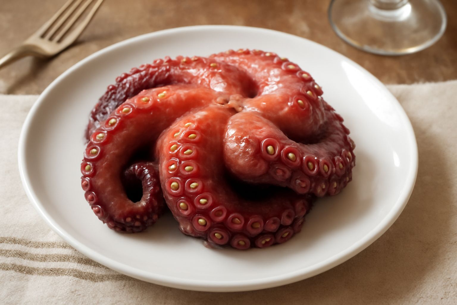 Polpo bollito freddo