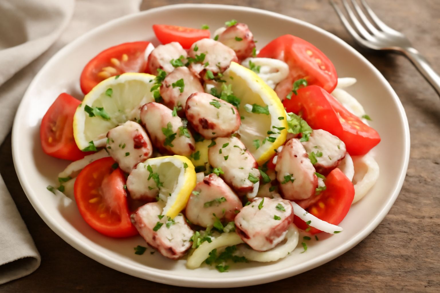 Polpo in insalata