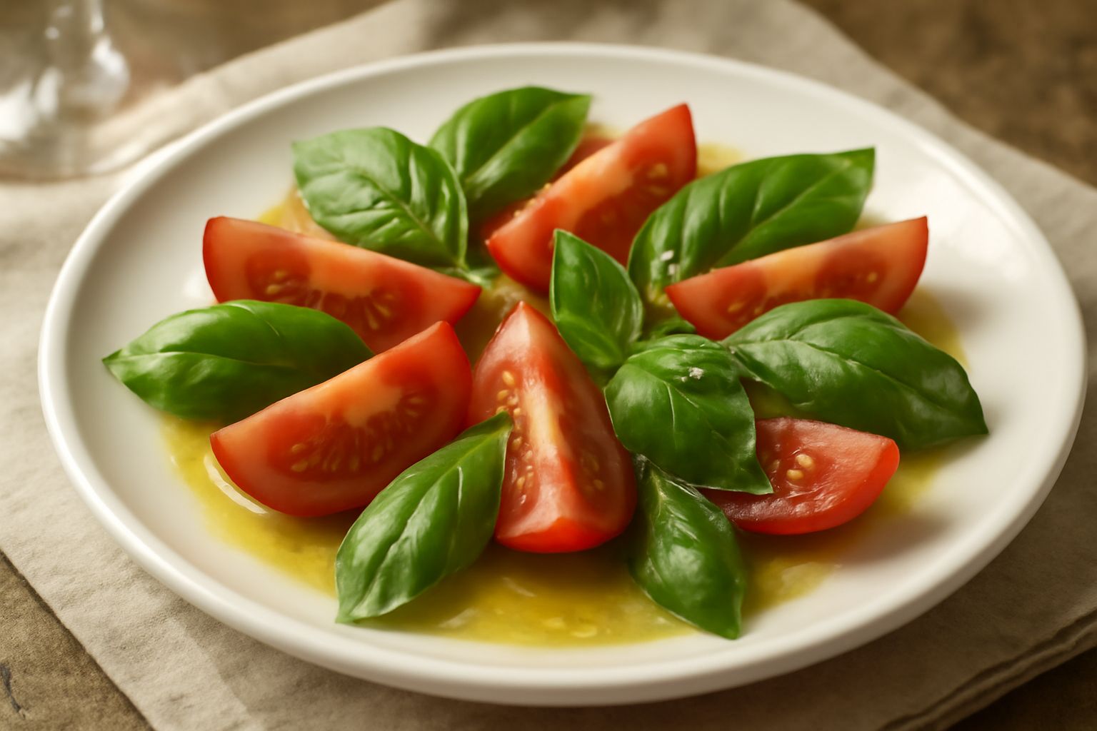 Pomodori e basilico