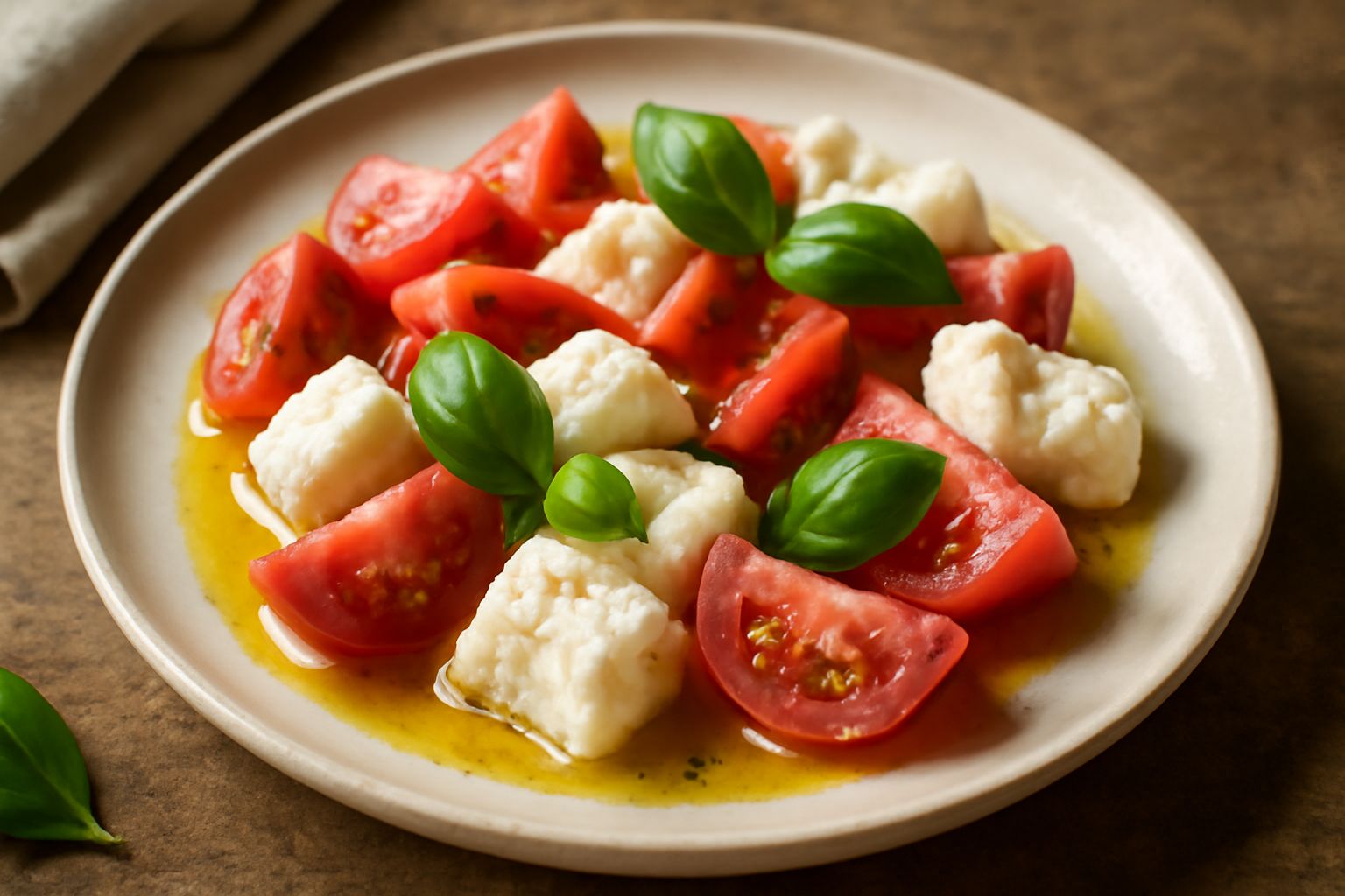 Pomodori e mozzarella