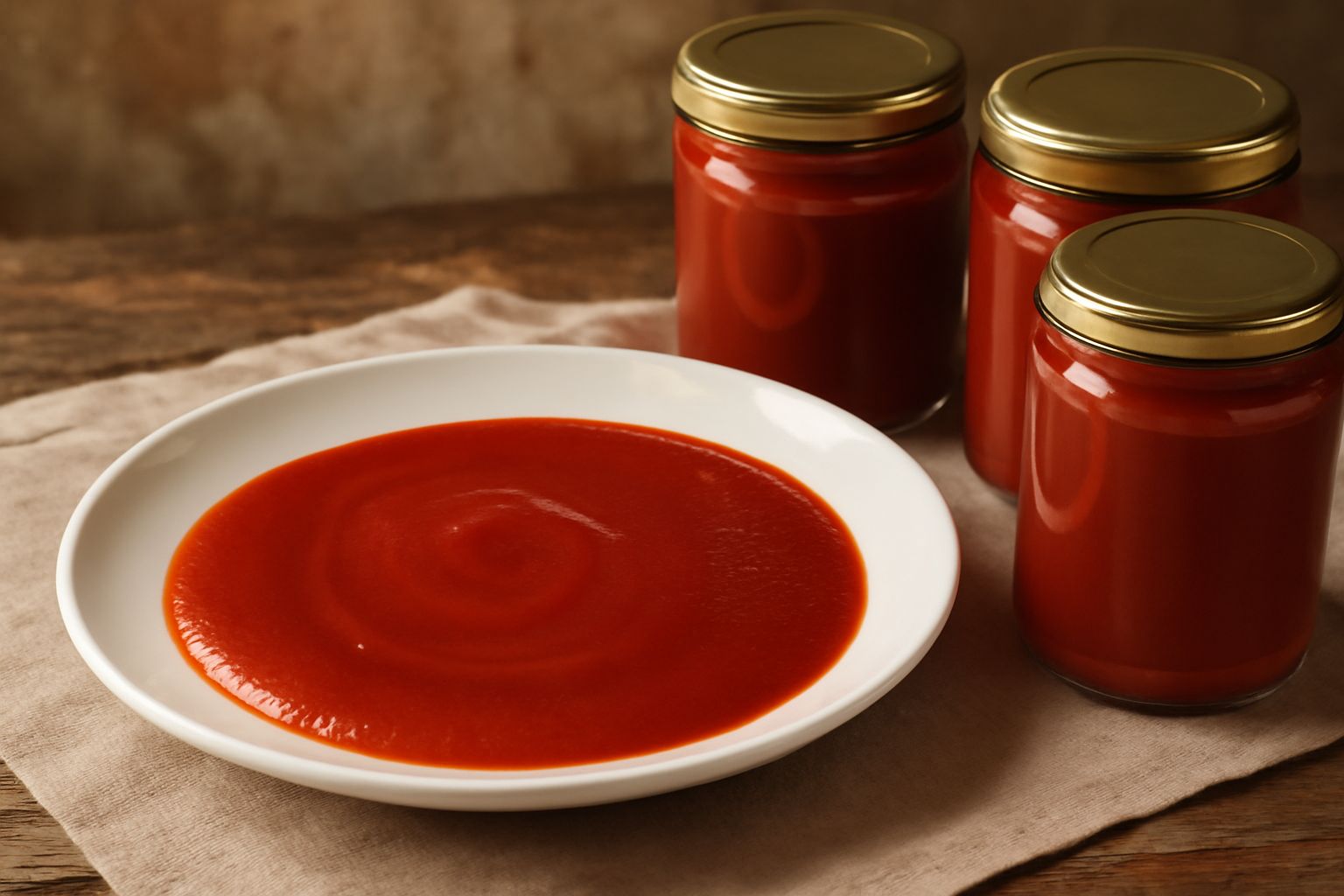 Pomodori passati conservati