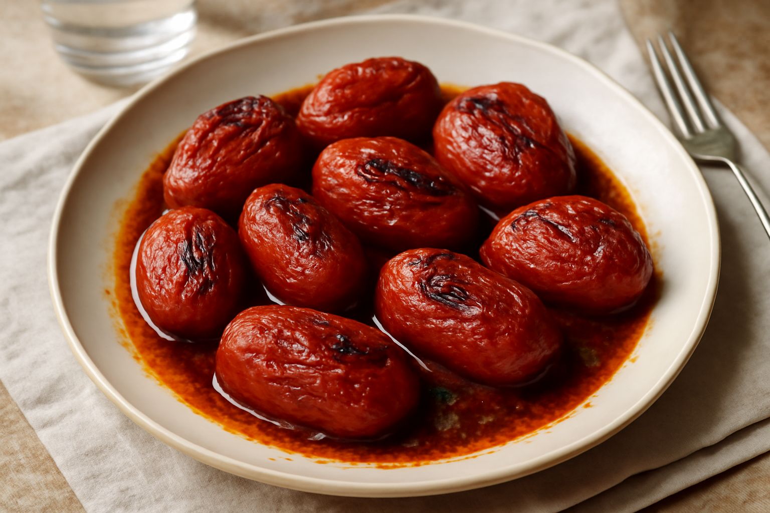 Pomodori pelati al forno