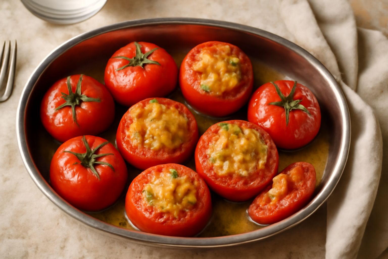 Pomodori ripieni di pane