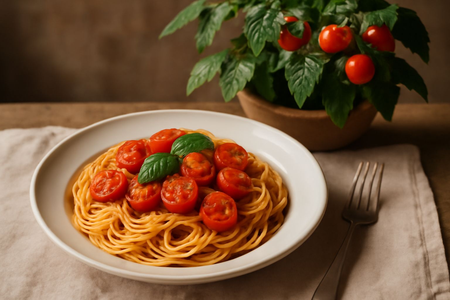 Pomodorini in vaso