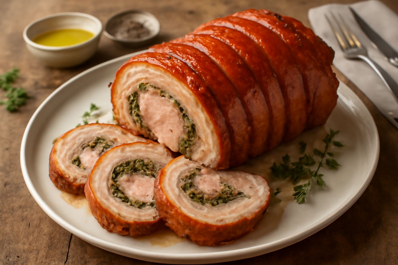 Porchetta di Padova: maiale croccante e succulento che nutre profondamente