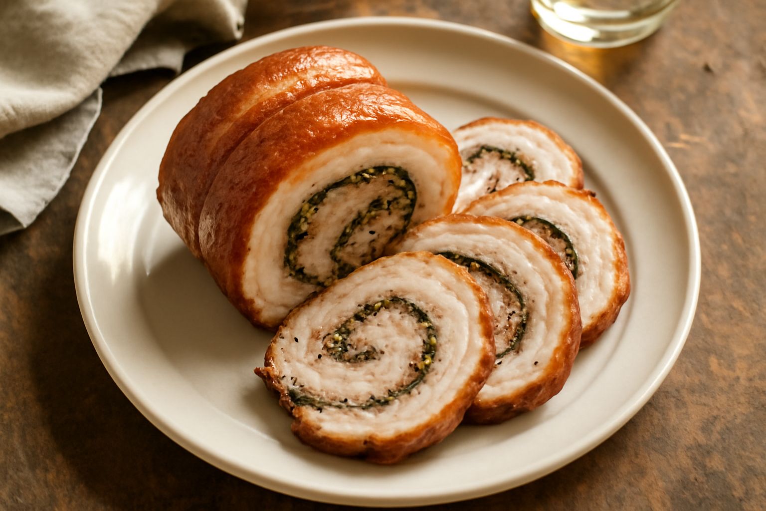 Porchetta di strada: la ricetta della porchetta cotta al forno da tagliare a fette