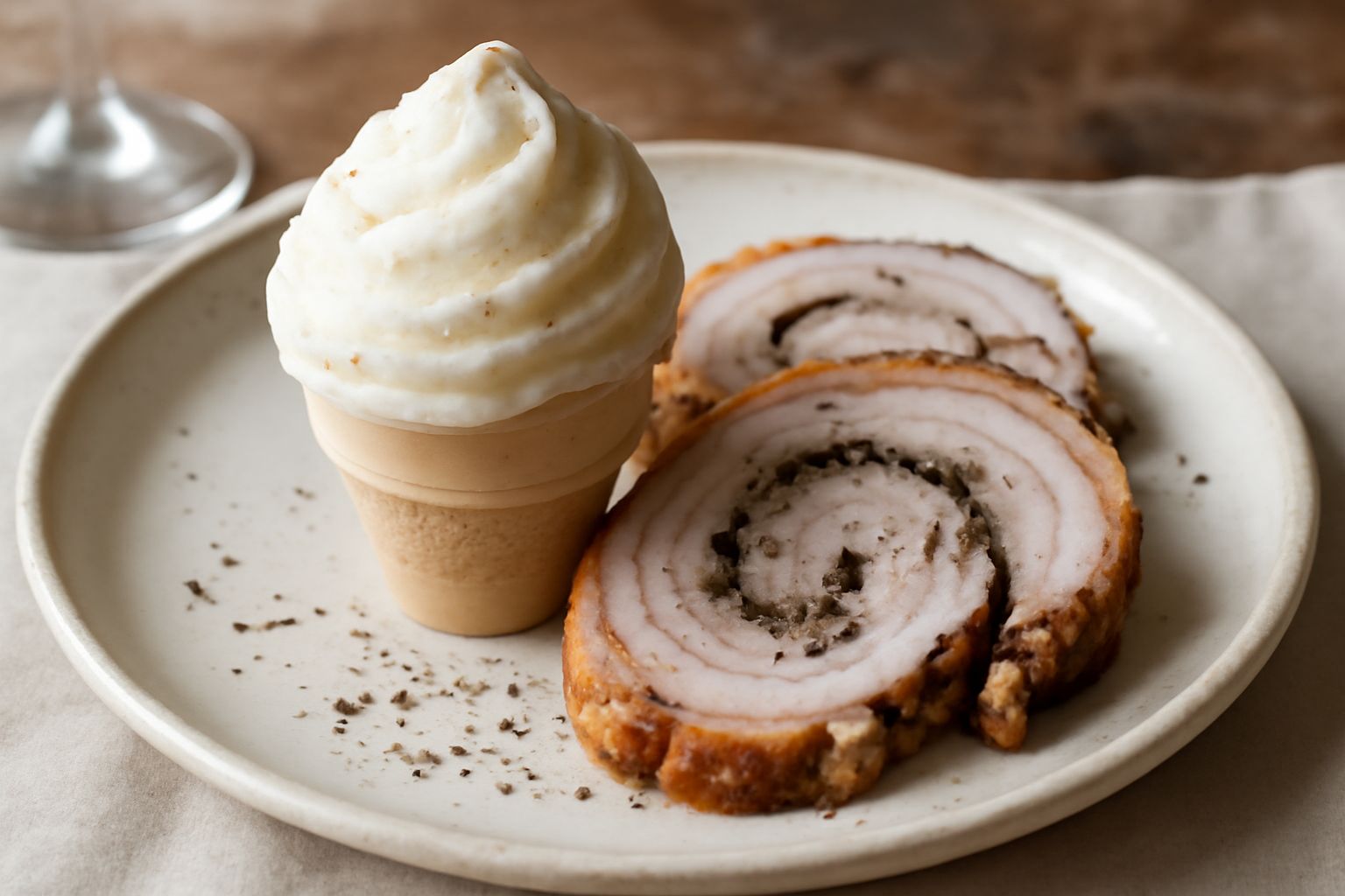 Porchetta in gelato