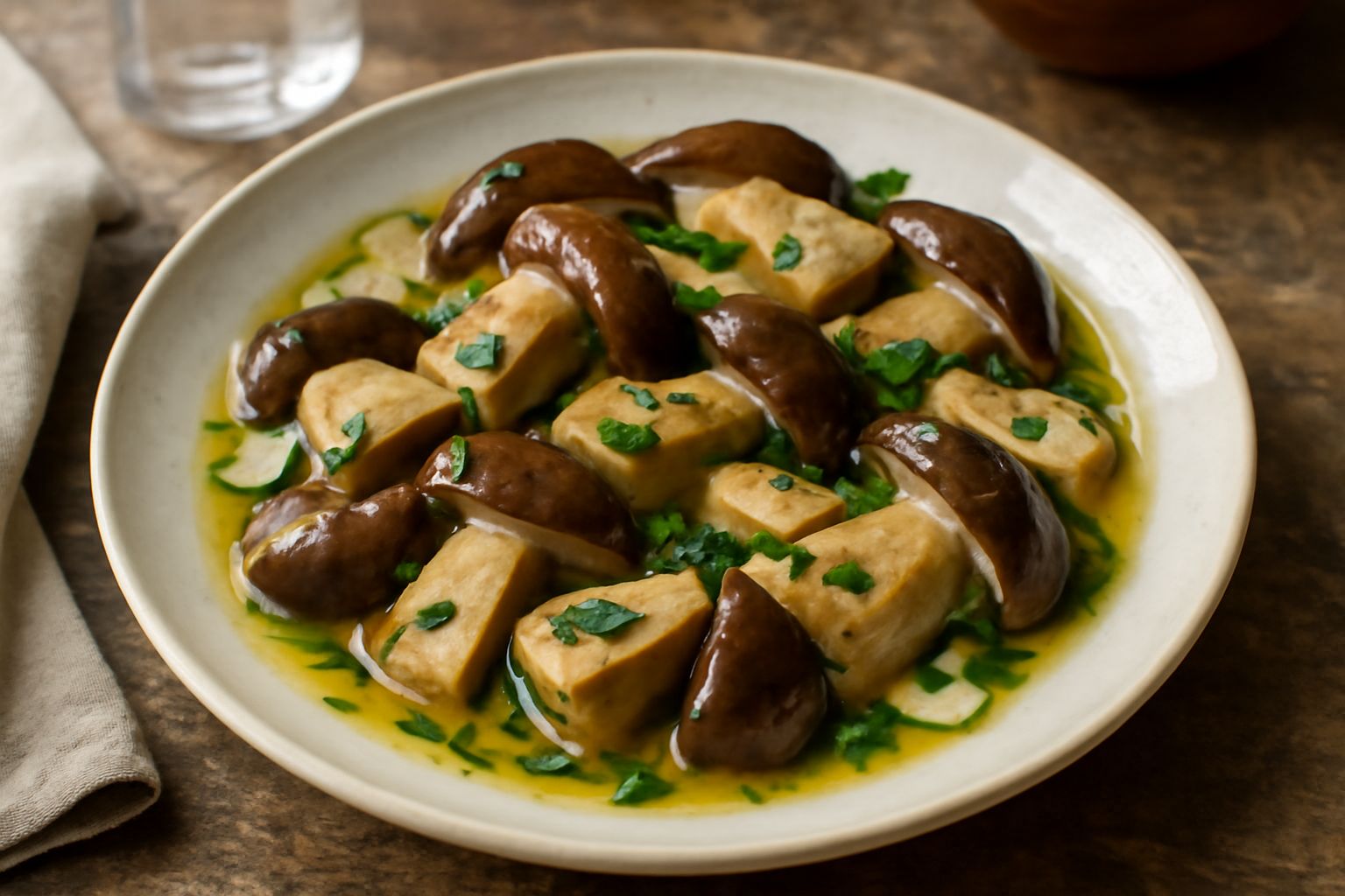 Porcini trifolati sott'olio