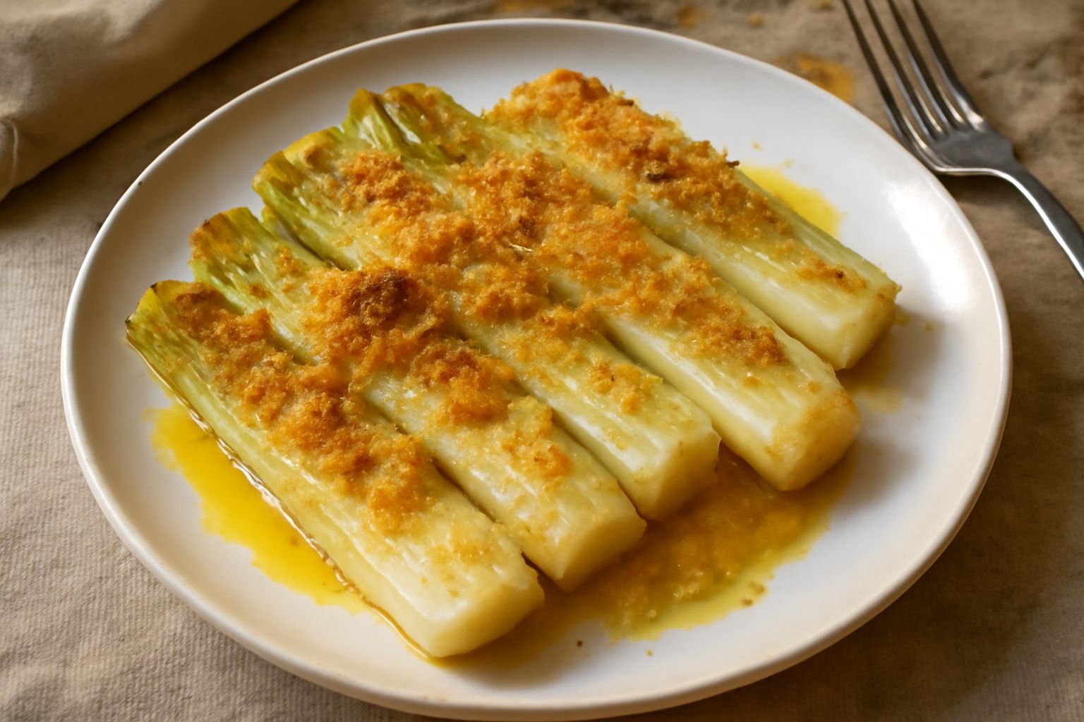 Porri al forno