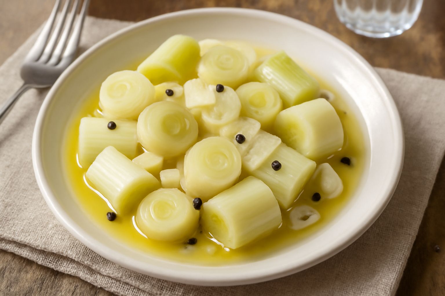 Porri sott'olio