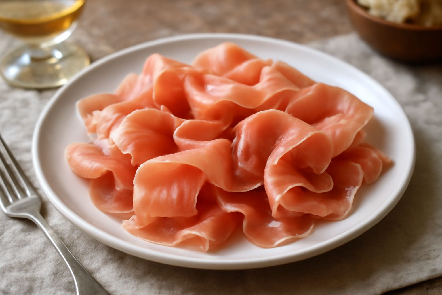 Prosciutto di Parma affettato