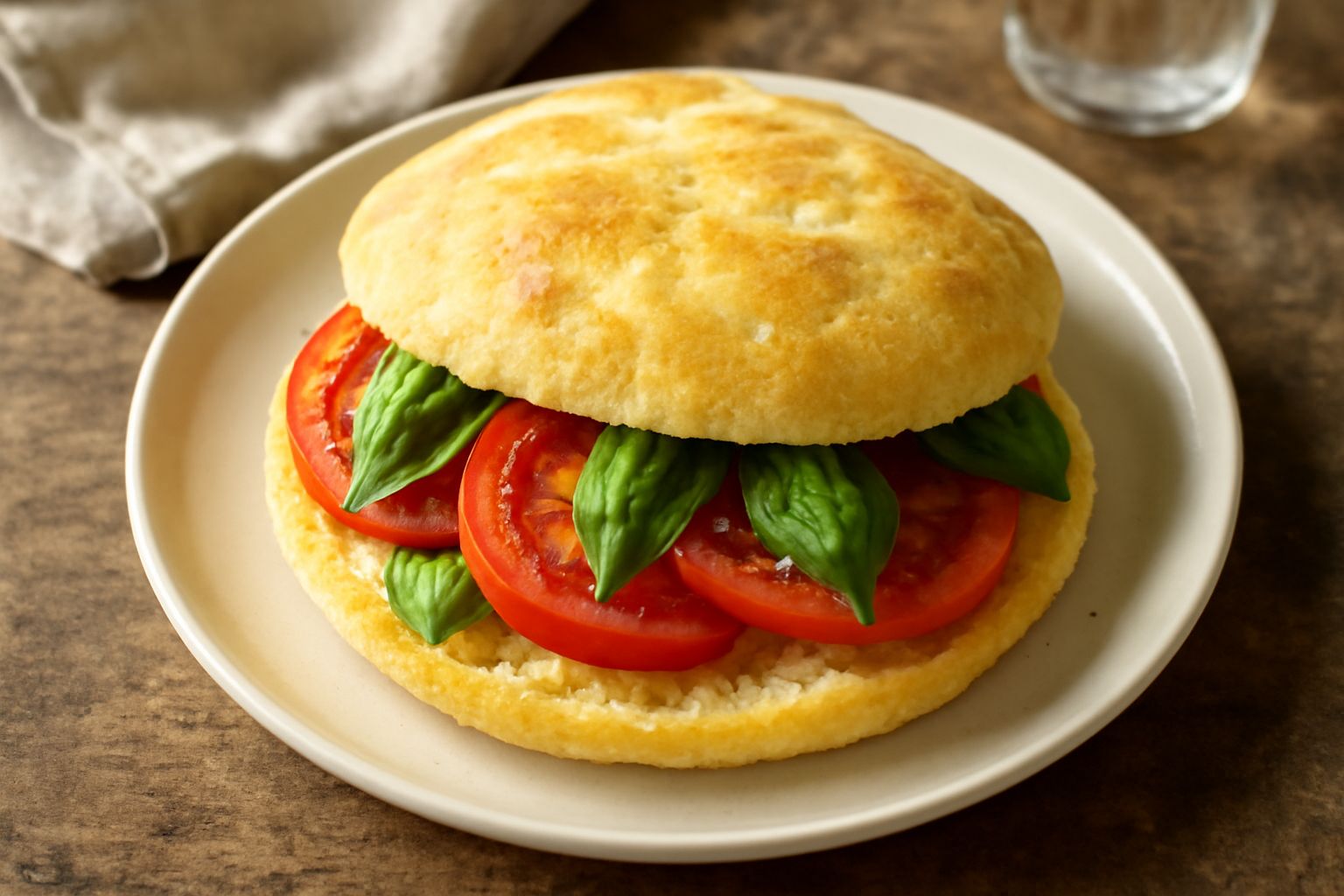 Puccia ca' basilico