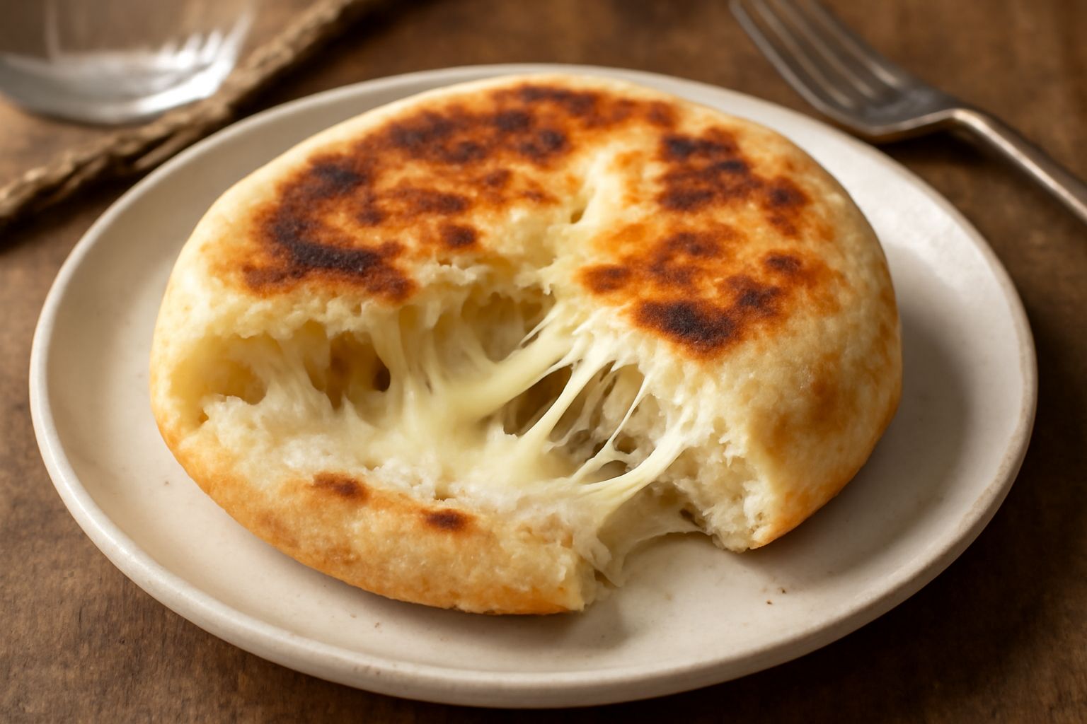 Puccia ripiena di formaggio