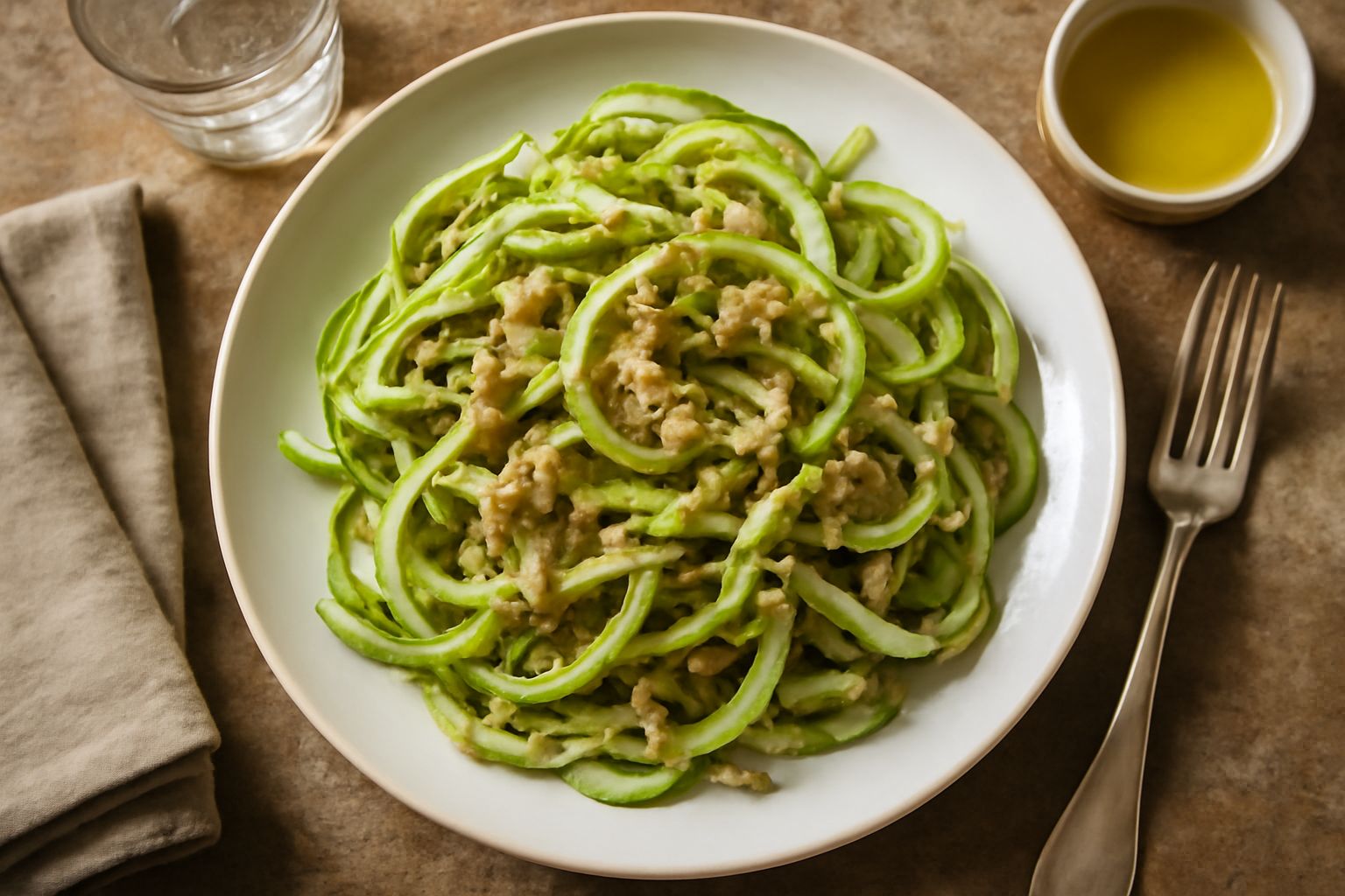 Puntarelle con salsa d'acciughe: la ricetta romana che parte dal taglio