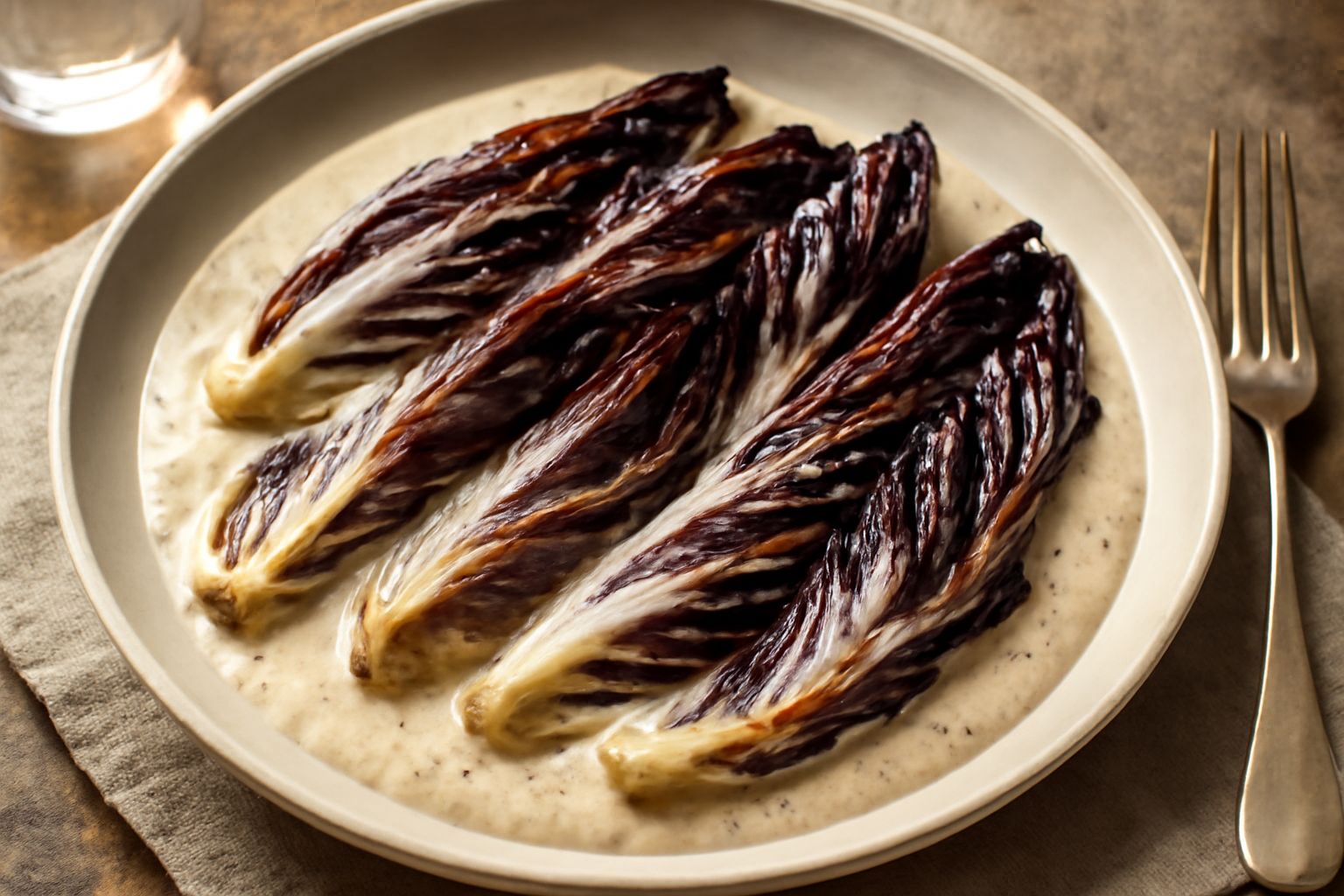 Radicchio di Treviso alla panna
