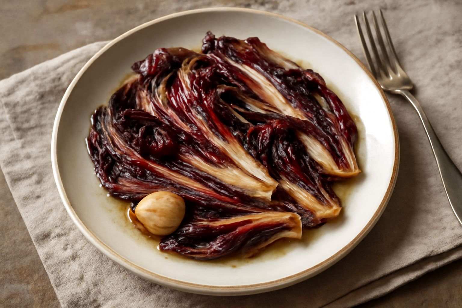 Radicchio di Treviso ripassato: amarore equilibrato che nutre senza appesantire